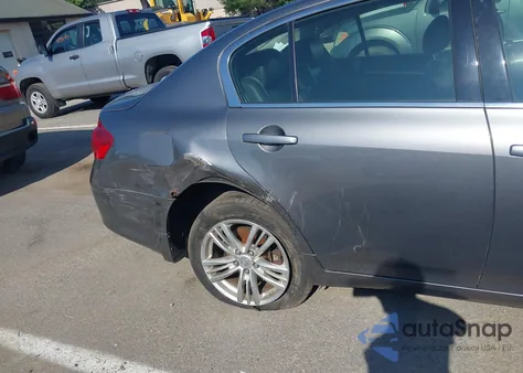 2012 Infiniti G37X z USA, uszkodzony, nr VIN JN1CV6AR0CM679329